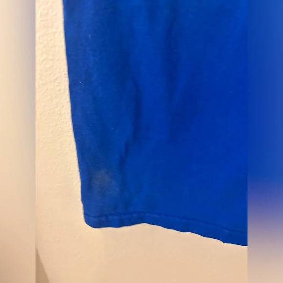 Vintage 90's D.A.R.E. Keep‎ Kids Off Drugs T-Shirt Just Resist Blue Size M - Picture 4 of 12